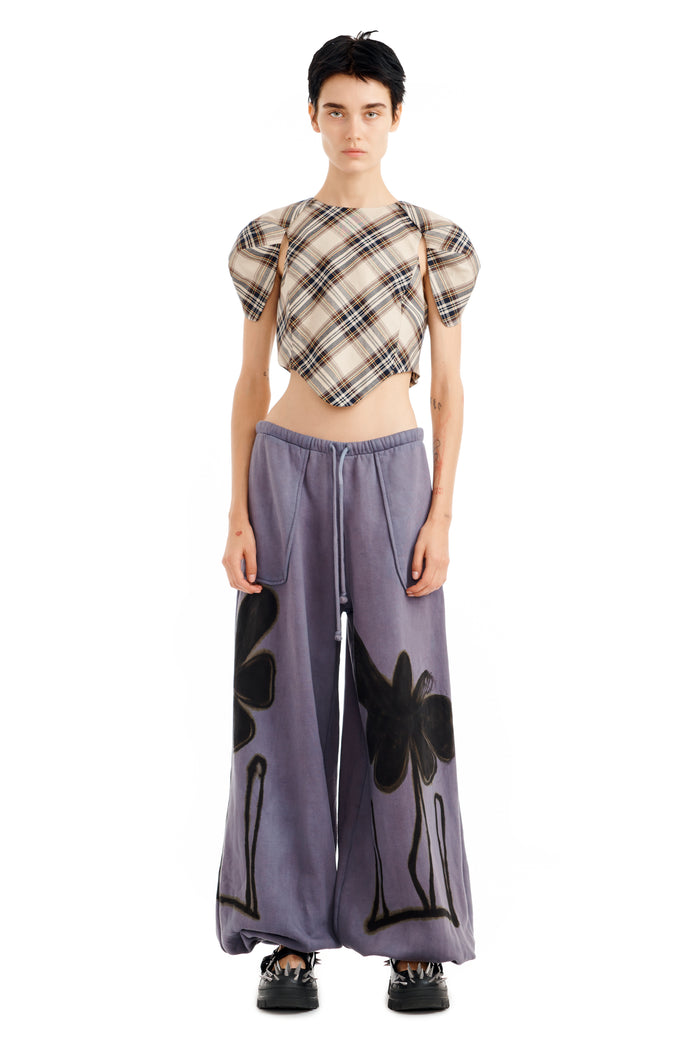 collina strada MIDNIGHT FLOWER POT BALLOON SWEATPANT