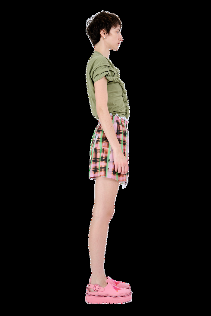 Collina Strada REGENERATIVE PLAID ODEON BOXER SMALL