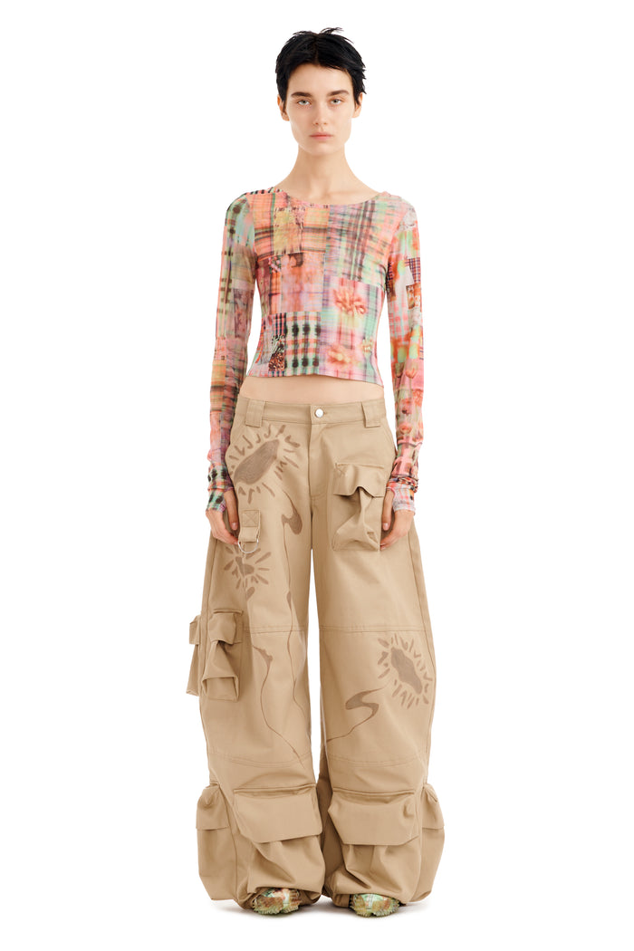 collina strada SAND DAISY GARDEN CARGO PANT X SMALL