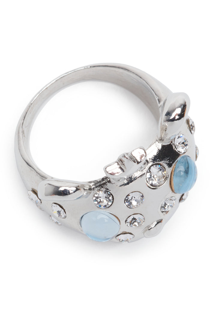 Collina Strada SILVER SKY FRECKLES PRINCESS BEAR RING