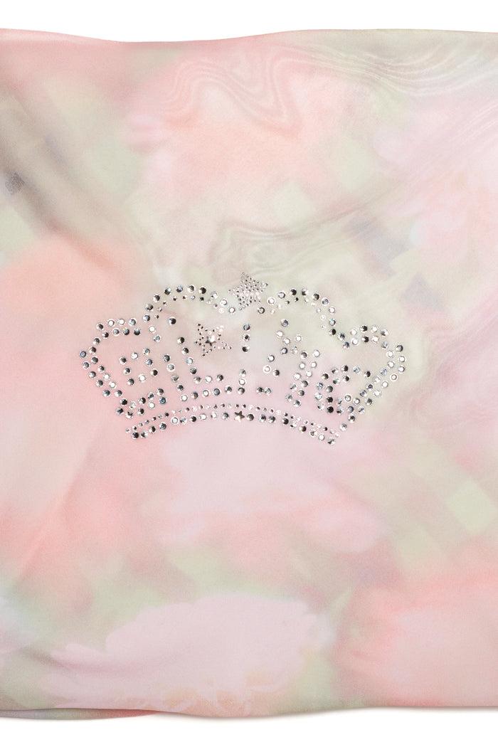 Collina Strada WASHED DAISY PLAID PRINCESS FOULARD SCARF