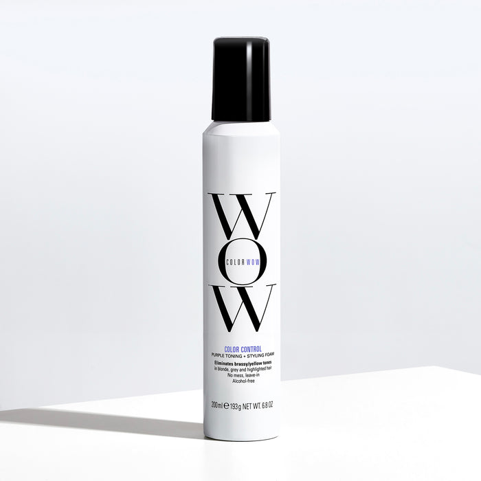 color wow Color Control Purple Toning + Styling Foam 6.8 oz