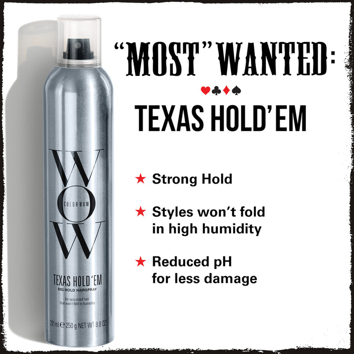 Color Wow Texas Hold ‘Em Big Hold Hairspray 8.8 Oz