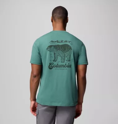 columbia Men's Arctos Graphic T-Shirt THYME GREEN