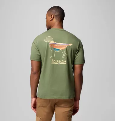 columbia Men's Bound Graphic T-Shirt CANTEEN