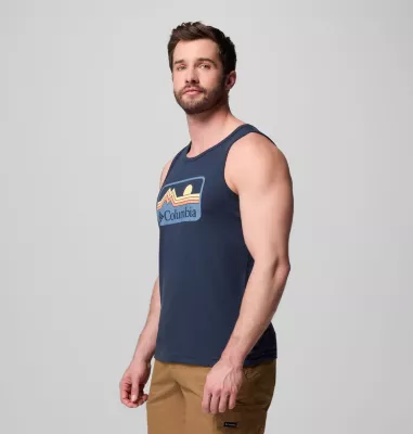 Columbia Men's Excavate Tank Top COLUMBIA NAVY