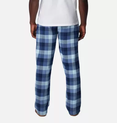 Columbia Men's Flannel Pant Dark Mountain Plaid