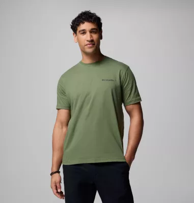 Columbia Men's Gregor Graphic T-Shirt CANTEEN