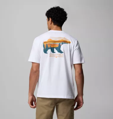 columbia Men's Kodak Graphic T-Shirt WHITE