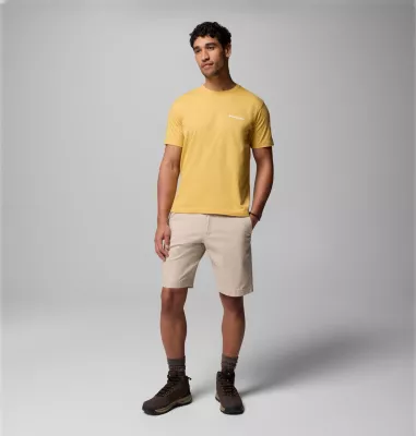 Columbia Men's Marker Graphic T-Shirt MUSTARD