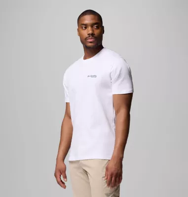 Columbia Men's PFG Ballad Graphic T-Shirt WHITE