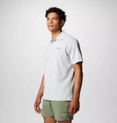 Columbia Men's PFG Freezer™ Polo Shirt Cool Grey