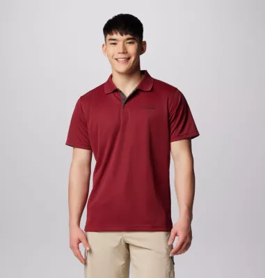 columbia Men’s Utilizer™ Polo Shirt Red Jasper