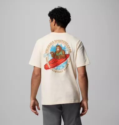 columbia Men's Valera Graphic T-Shirt CHALK