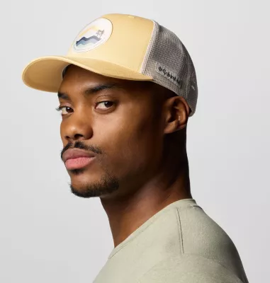Columbia Columbia Mesh™ Snapback Sand Dune Dark Stone Circular Landscape
