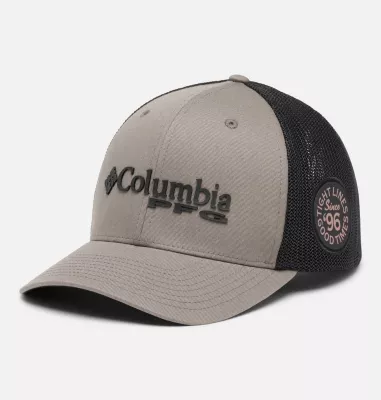 columbia PFG Logo™ Mesh Ball Cap Iron Black
