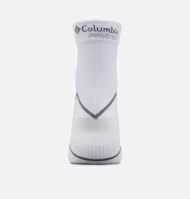 Columbia Run Quarter Socks - 1 Pack White