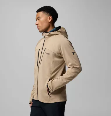 Columbia Men's Arctic Crest™ Bonded Full Zip Jacket Canoe Black