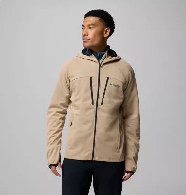 columbia Men's Arctic Crest™ Bonded Full Zip Jacket Canoe Black