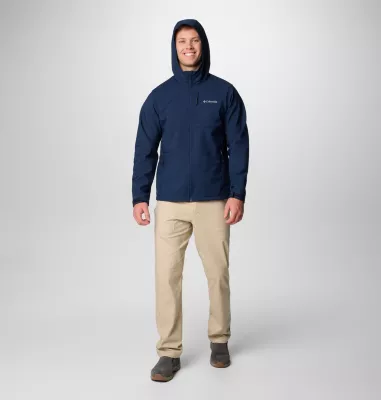 Columbia Men's Ascender™ II Hooded Softshell Jacket Collegiate Navy