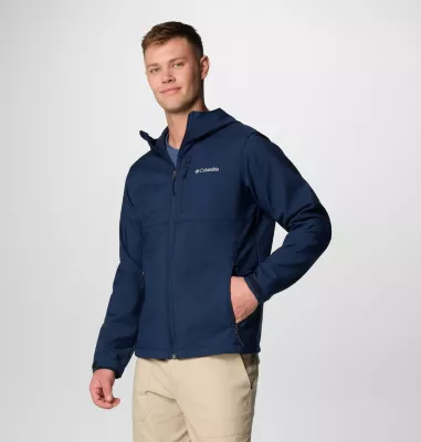 Columbia Men's Ascender™ II Hooded Softshell Jacket Collegiate Navy
