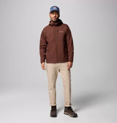 Columbia Men's Ascender™ II Hooded Softshell Jacket - Tall Tobacco