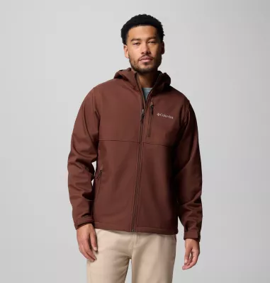 columbia Men's Ascender™ II Hooded Softshell Jacket - Tall Tobacco