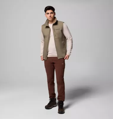 Columbia Men's Ascender™ II Softshell Vest - Tall Stone Green