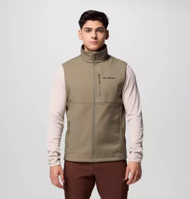 columbia Men's Ascender™ II Softshell Vest - Tall Stone Green