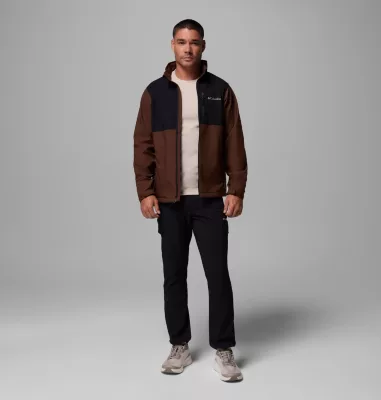 Columbia Men's Ascender™ Softshell Jacket - Tall Tobacco Black