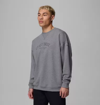 Columbia Men's Bugasweat™ Graphic Crew City Grey Heather