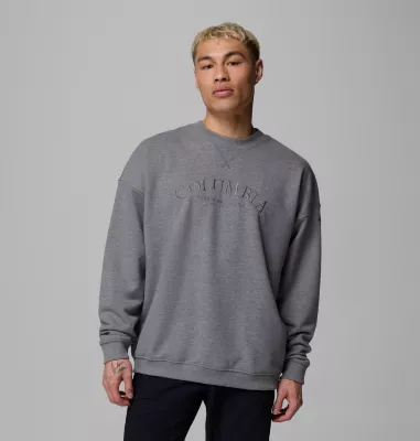 columbia Men's Bugasweat™ Graphic Crew City Grey Heather