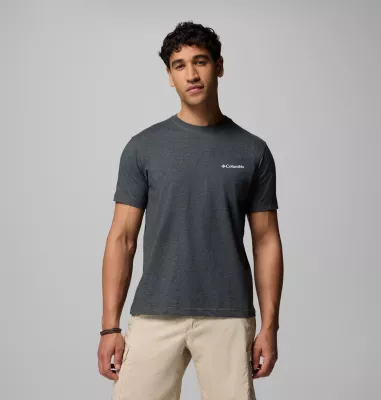 Columbia Men's Campdud Graphic T-Shirt CHARCOALHEATHER