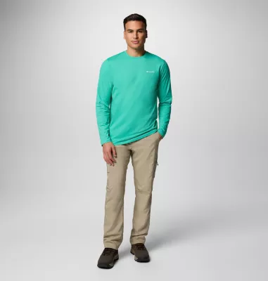 Columbia Men's Canyonland Trail™ Long Sleeve T-Shirt - Tall Glaze Green
