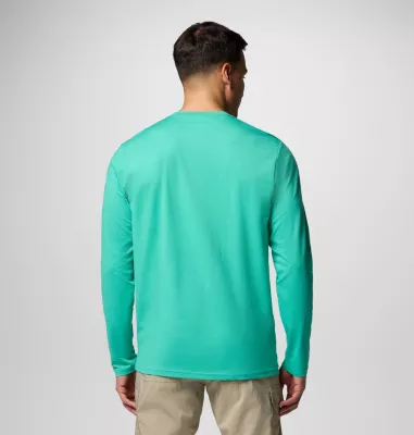 Columbia Men's Canyonland Trail™ Long Sleeve T-Shirt - Tall Glaze Green
