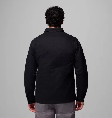 Columbia Men's Collegiate Campus Roam™ Quilted Shirt Jacket - Oregon State OSU - Black