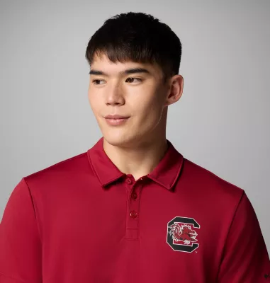 Columbia Men's Collegiate Fair Catch™ Polo - South Carolina SC - Beet