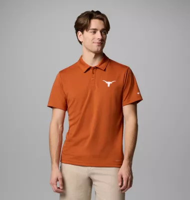 columbia Men's Collegiate Fair Catch™ Polo - Texas TEX - Cedar