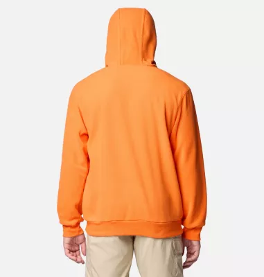 Columbia Men's Collegiate Flanker™ Fleece Hoodie - Clemson CLE - Spark Orange