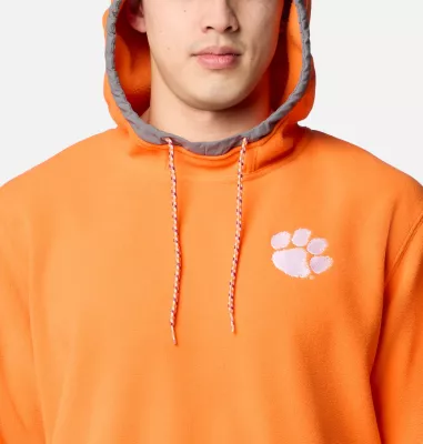 Columbia Men's Collegiate Flanker™ Fleece Hoodie - Clemson CLE - Spark Orange