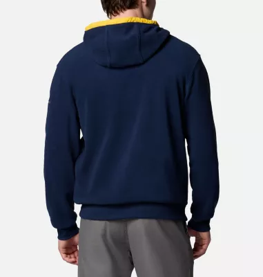 Columbia Men's Collegiate Flanker™ Fleece Hoodie - Michigan UM - Collegiate Navy
