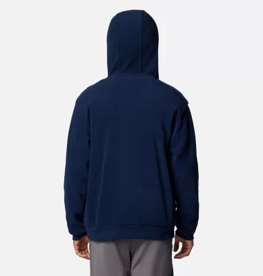 Columbia Men's Collegiate Flanker™ Fleece Hoodie - North Carolina NC - Collegiate Navy