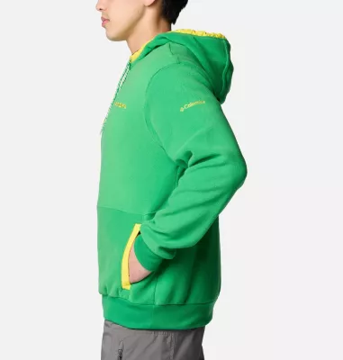 Columbia Men's Collegiate Flanker™ Fleece Hoodie - Oregon UO - Fuse Green