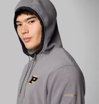 Columbia Men's Collegiate Flanker™ Fleece Hoodie - Purdue PD - City Grey