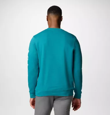 Columbia Men's Columbia Trek™ Crew Sweatshirt River Blue CSC Sleeve Logo
