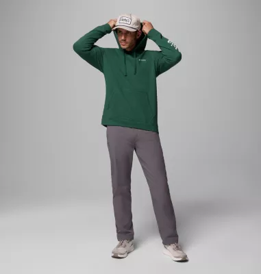 Columbia Men's Columbia Trek™ Hoodie Rain Forest CSC Sleeve Logo