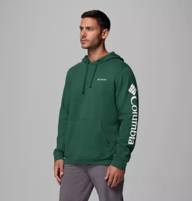 Columbia Men's Columbia Trek™ Hoodie Rain Forest CSC Sleeve Logo