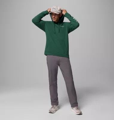 Columbia Men's Columbia Trek™ Hoodie - Tall Rain Forest CSC Sleeve Logo