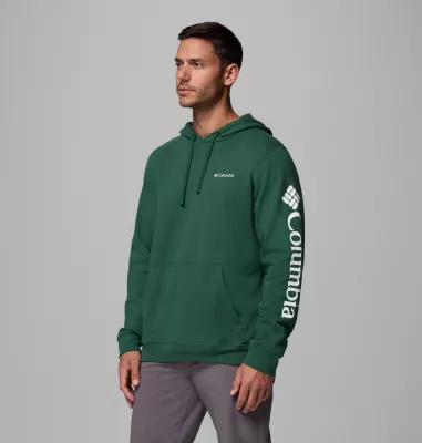 Columbia Men's Columbia Trek™ Hoodie - Tall Rain Forest CSC Sleeve Logo