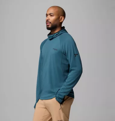 Columbia Men's DriVenture™ Hooded Pullover Everblue Black